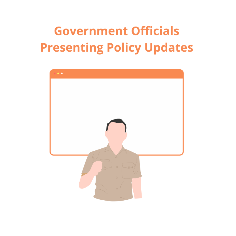 Government Officials Presenting Policy Updates - AI PPT Maker