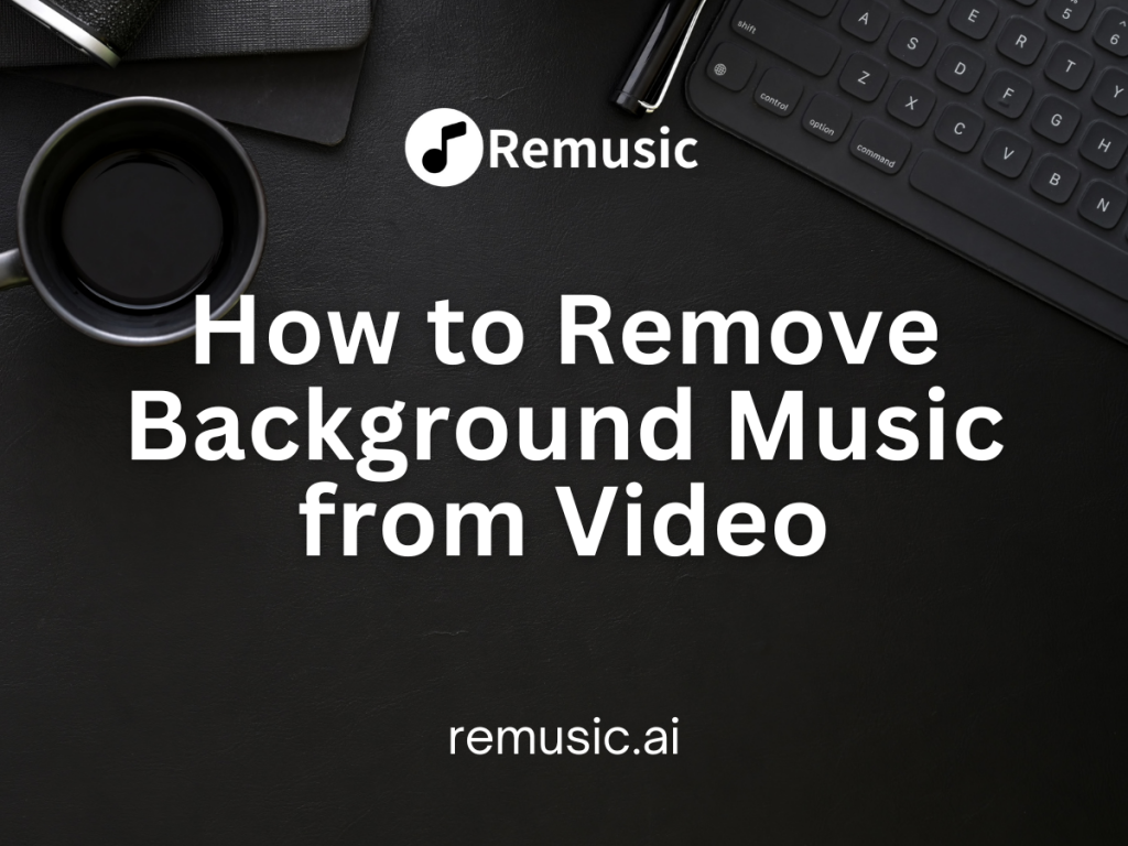 How to Remove Background Music from Video | Free Online Tool