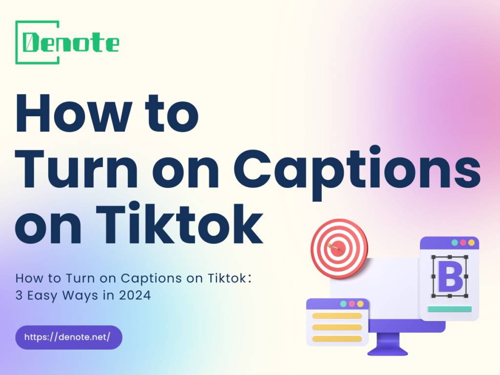 How to Turn on Captions on Tiktok