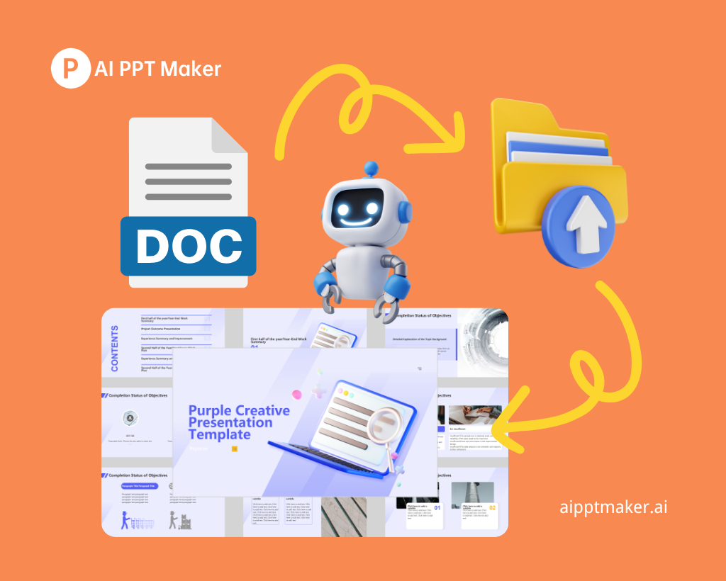 How to Use AI Doc to PPT Converter - AI PPT Maker