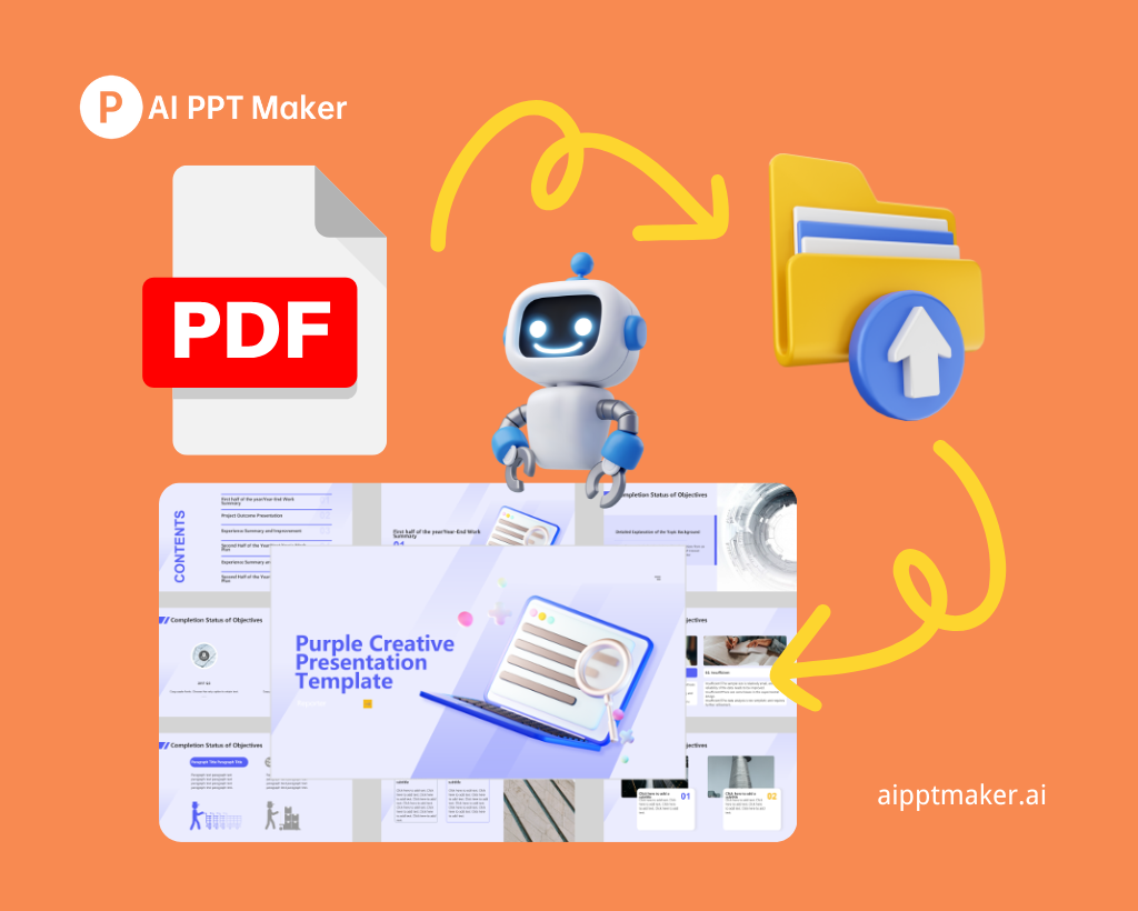 How to Use AI PDF to PPT Converter - AI PPT Maker