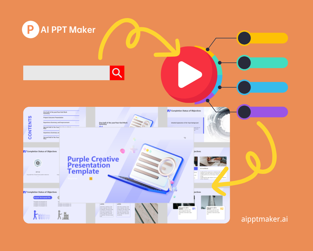 How to Use AI YouTube to PPT Converter - AI PPT Maker