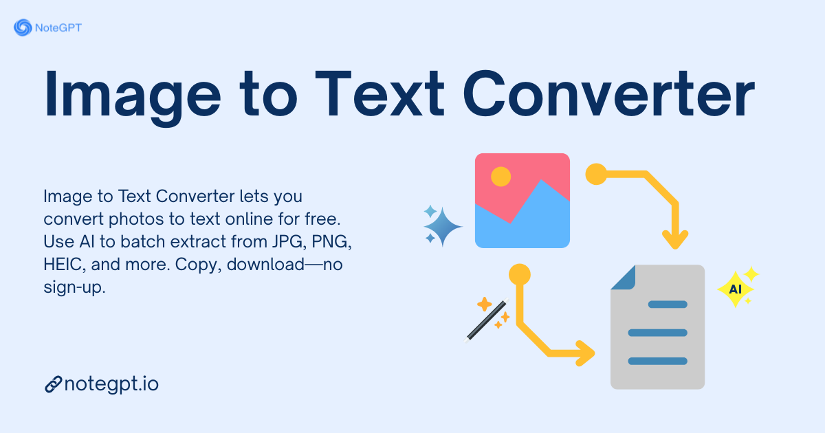 Image to Text Converter: Convert Photo to Text Online Free 