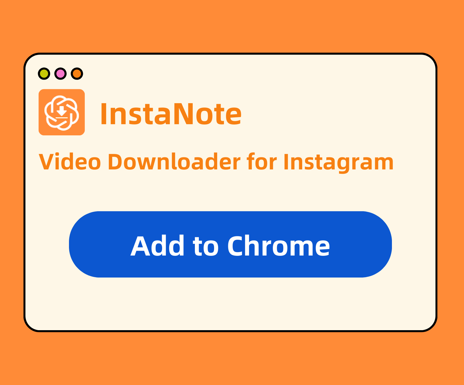NoteGPT: Install chrome extension and pin the InstaNote in extension bar.