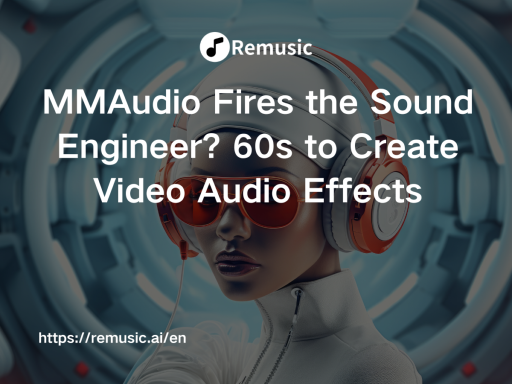 MMAudio Fires the Sound Engineer? 60s to Create Video Audio Effects