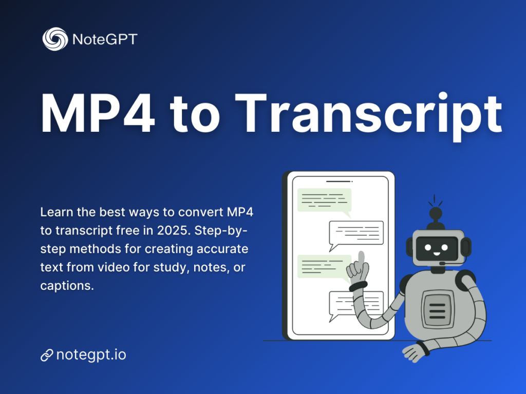 MP4 to Transcript