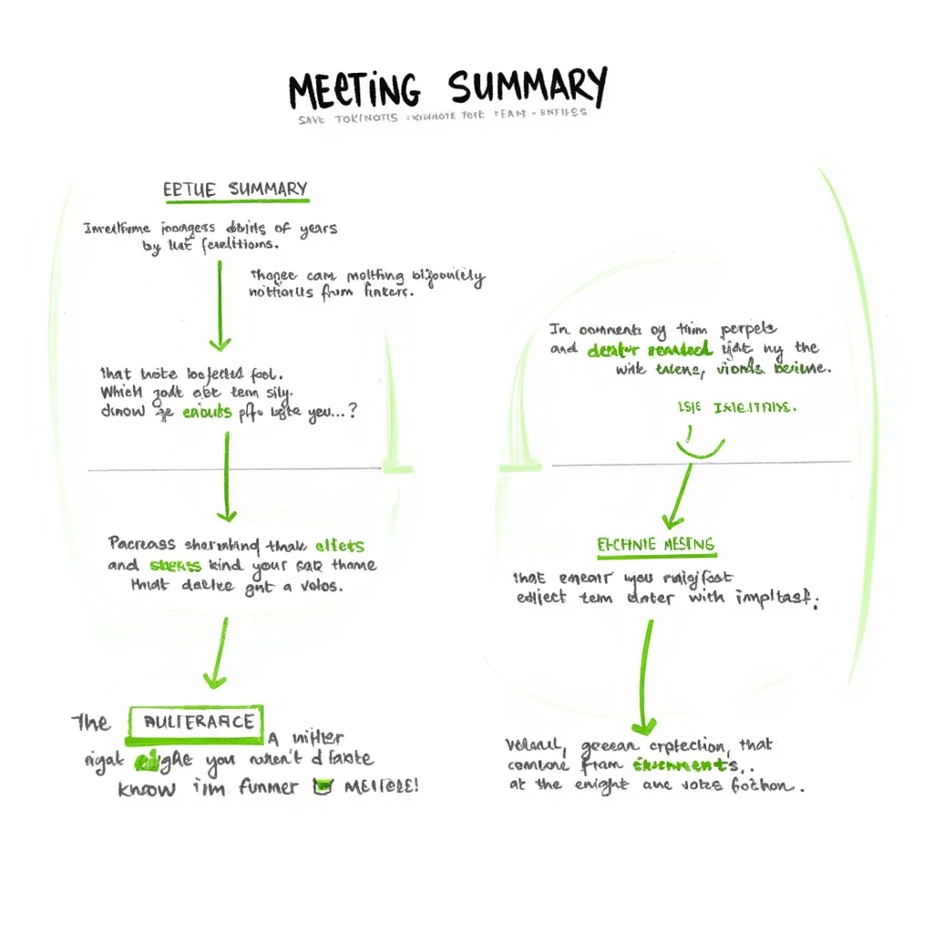 Example 4:Team Meeting Summary