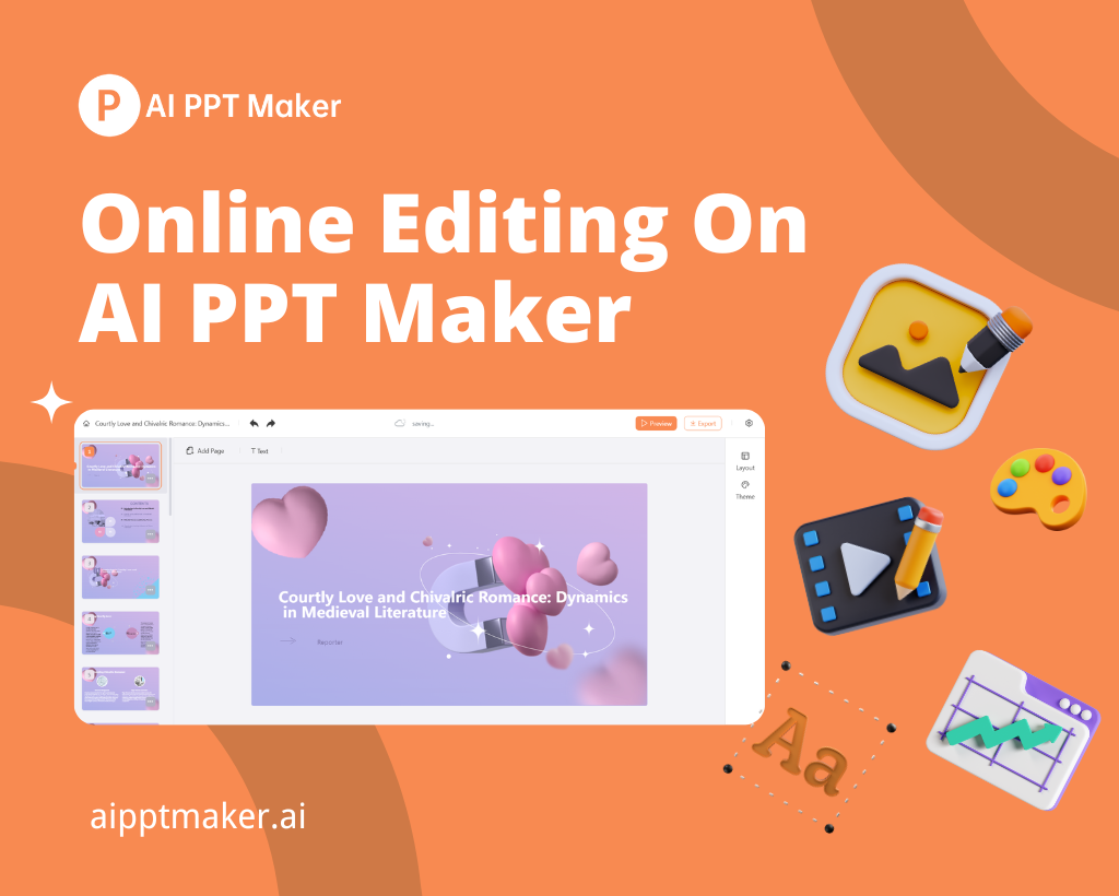 Online Editing On AI PPT Maker - AI PPT Maker