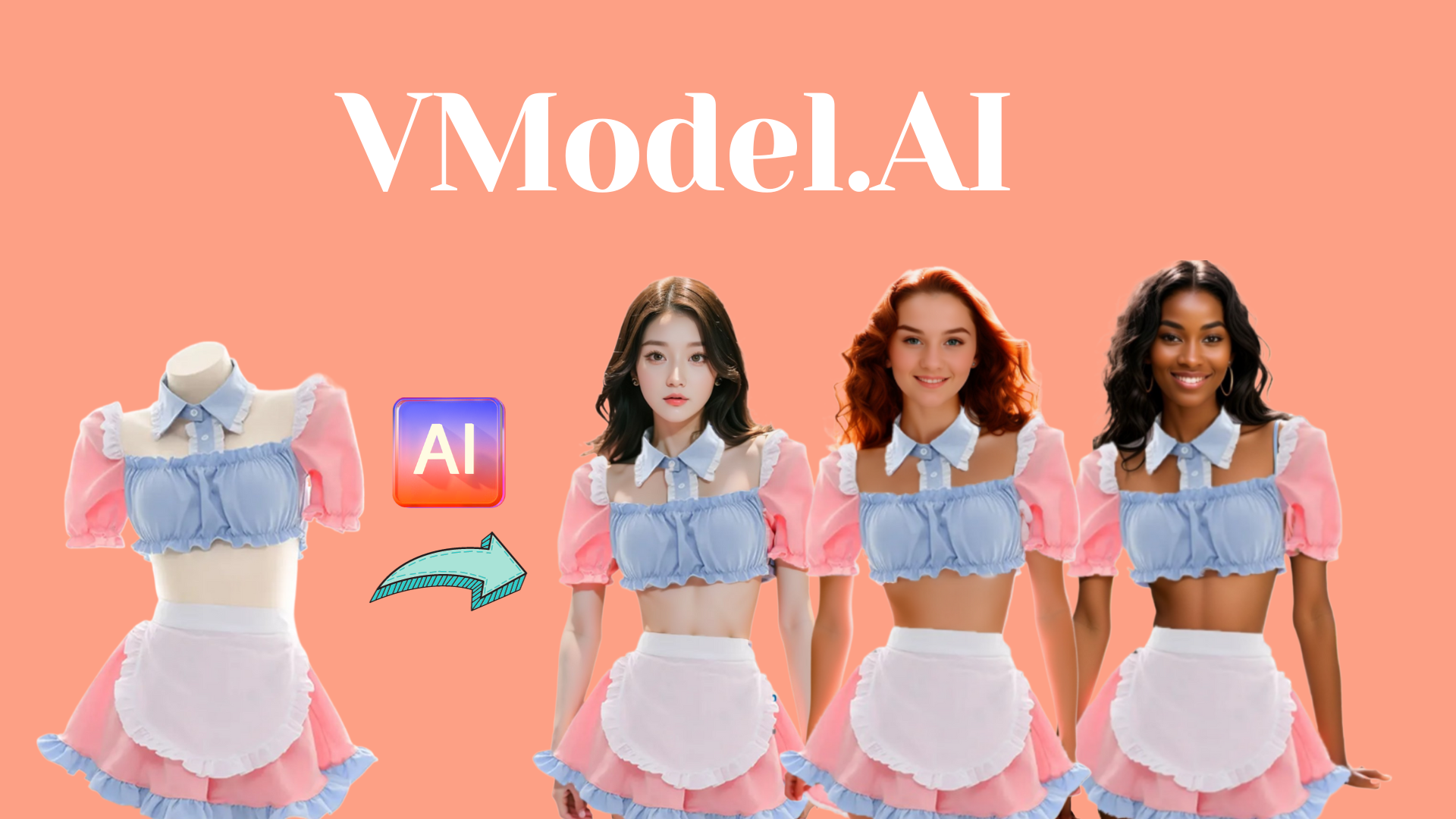 VModel.AI - AI Fashion Model Generator
