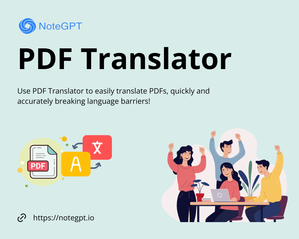 PDF Translator with AI Online Free - NoteGPT