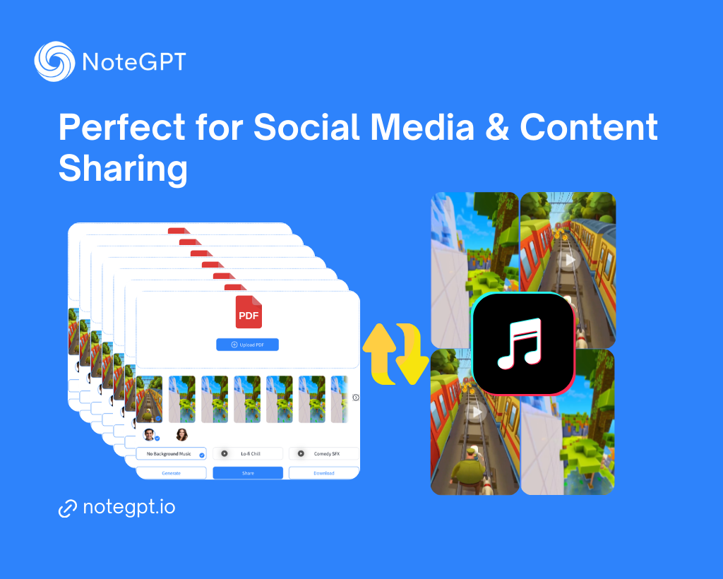 Perfect for Social Media & Content Sharing - NoteGPT