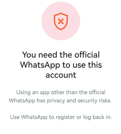 WhatsApp Temporary Ban