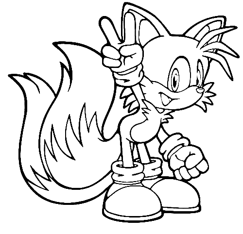 Tails Smiling