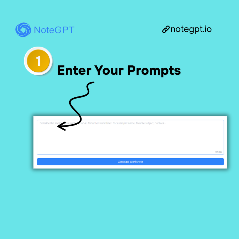 Step 1: Enter Your Prompts