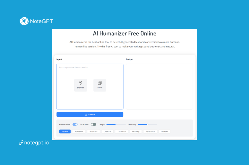 Step 1: Paste Your AI-Generated Content
