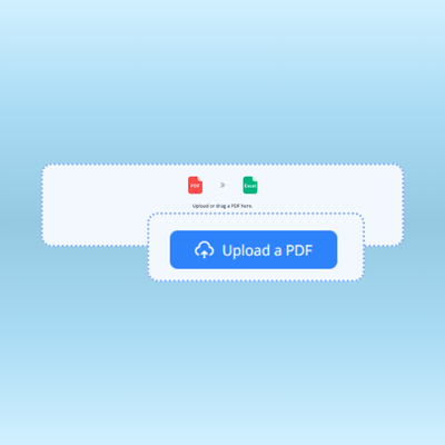 Step 1: Upload your PDF files