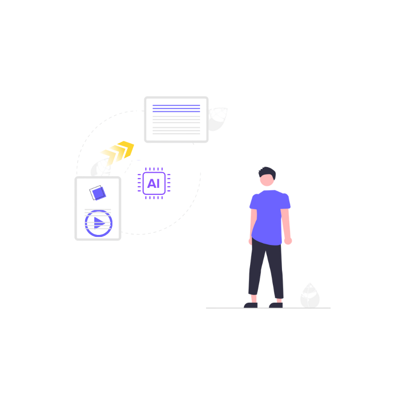 Step 2: AI Converts Video to Text