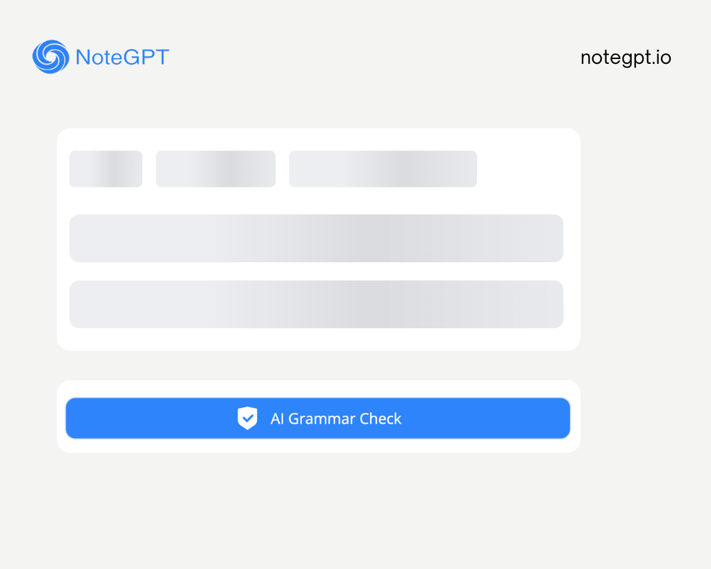 Step 2: Run AI Grammar Check