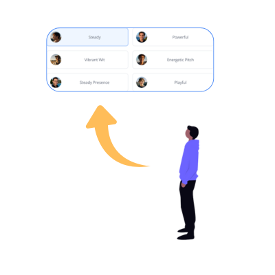 Step 2: Select Your Favorite Voice