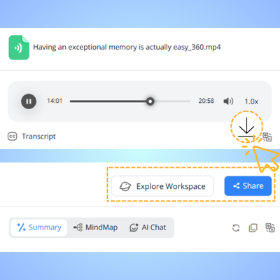 Step3: Edit and Share Your Materials