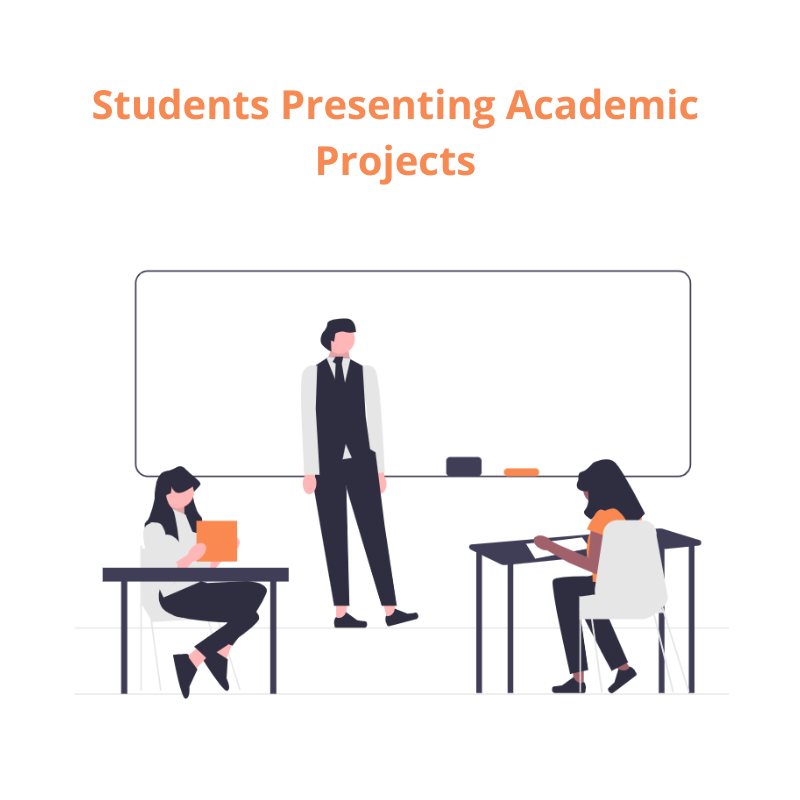 Students Presenting Academic Projects - AI PPT Maker