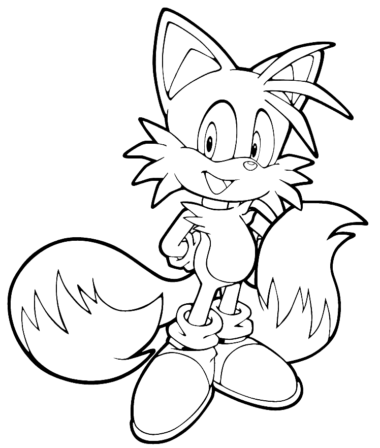 Tails Smiling