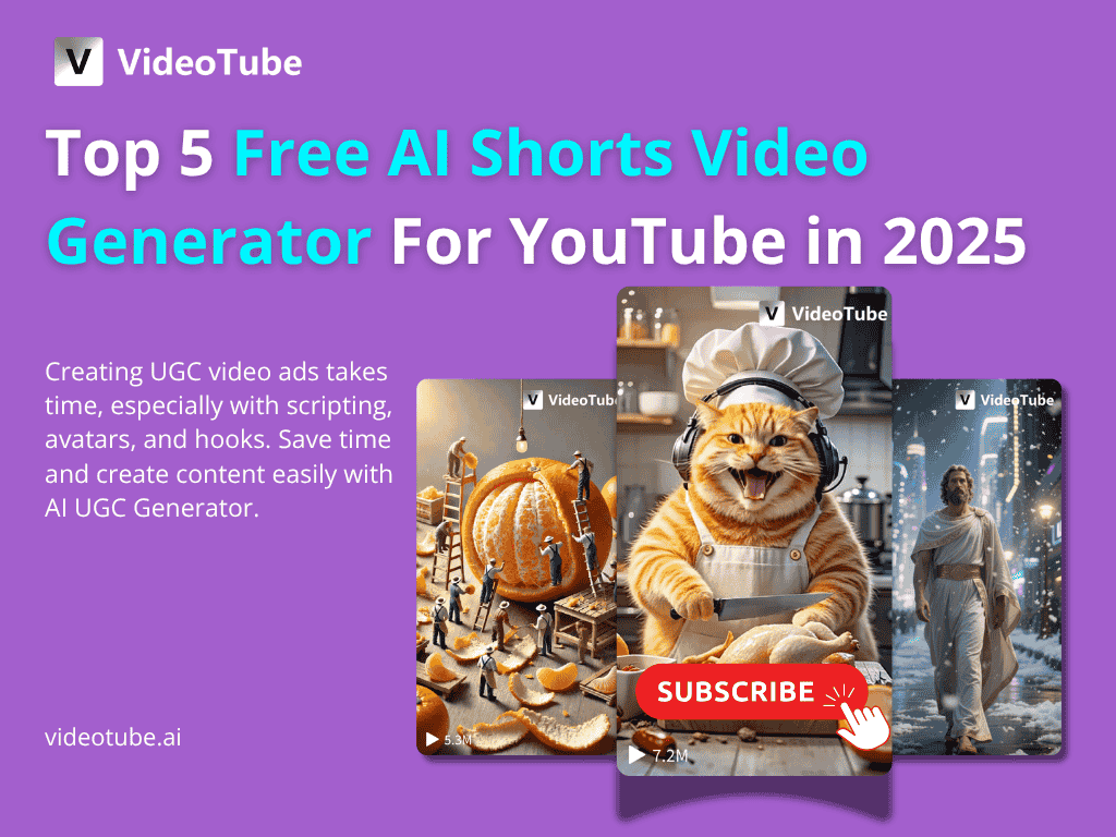 Top 5 Free AI Shorts Video Generator For YouTube in 2025