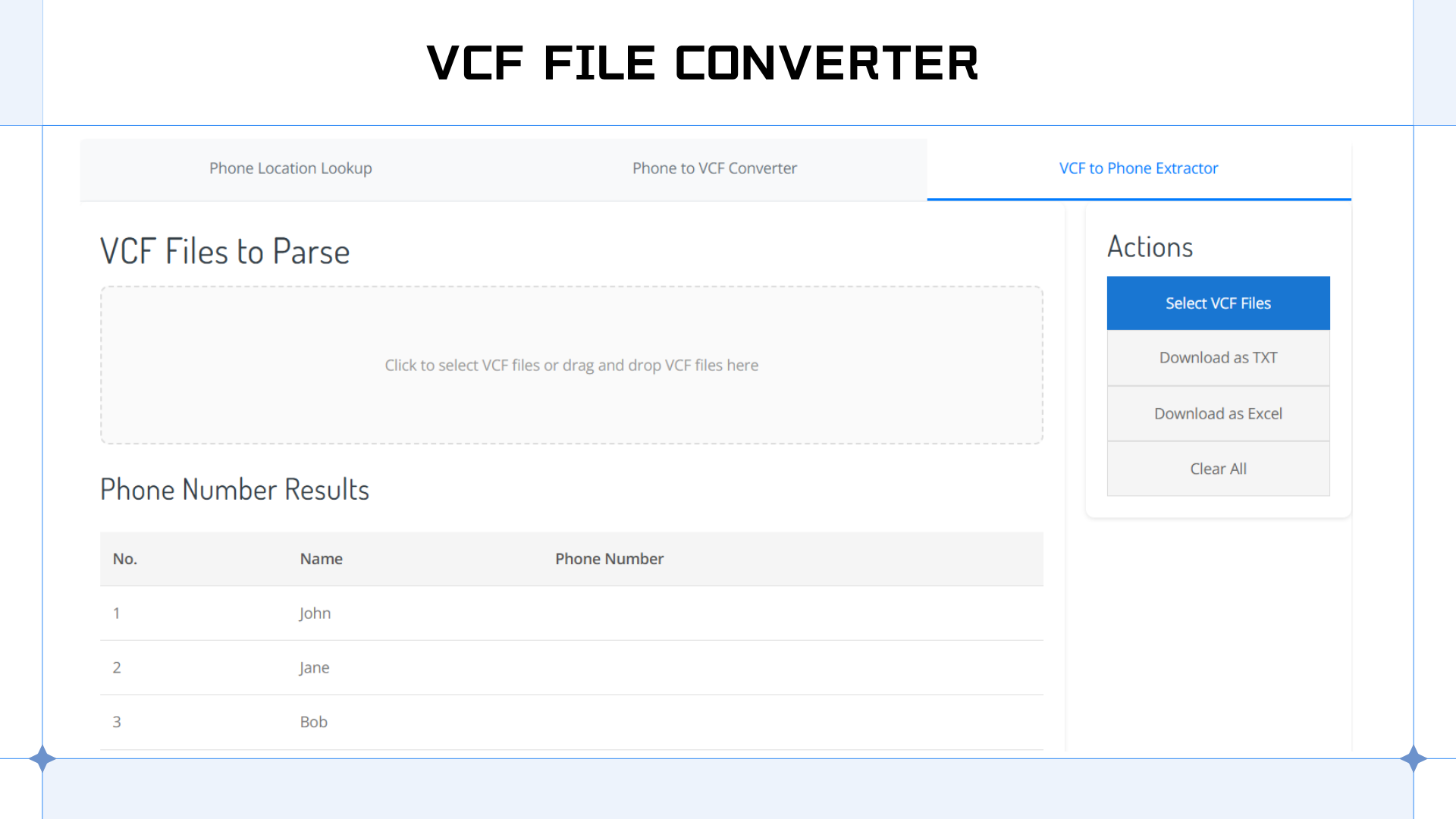 Batch Contact Management