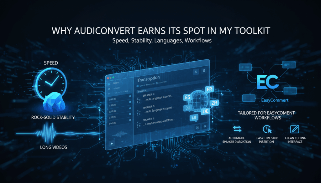 Why AudioConvert Earns Its Spot in My Toolkit