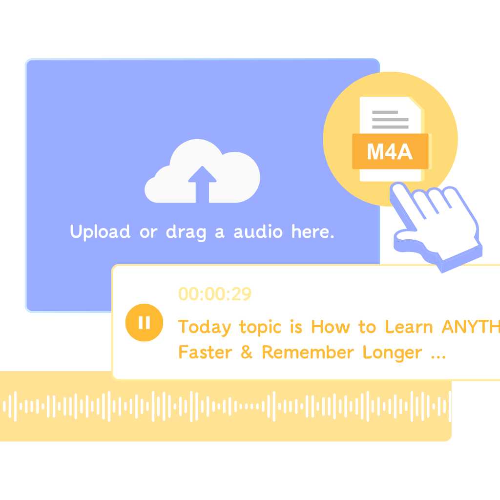 Want Faster, Clearer M4A to Text Results?