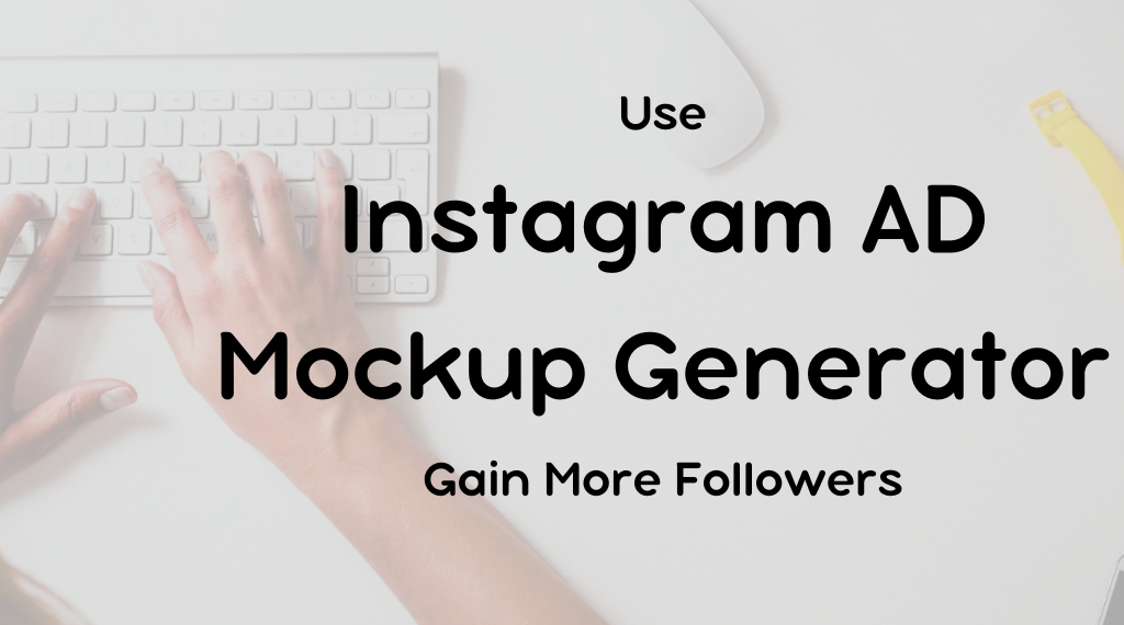 Instagram Ad Mockup Generator - Denote