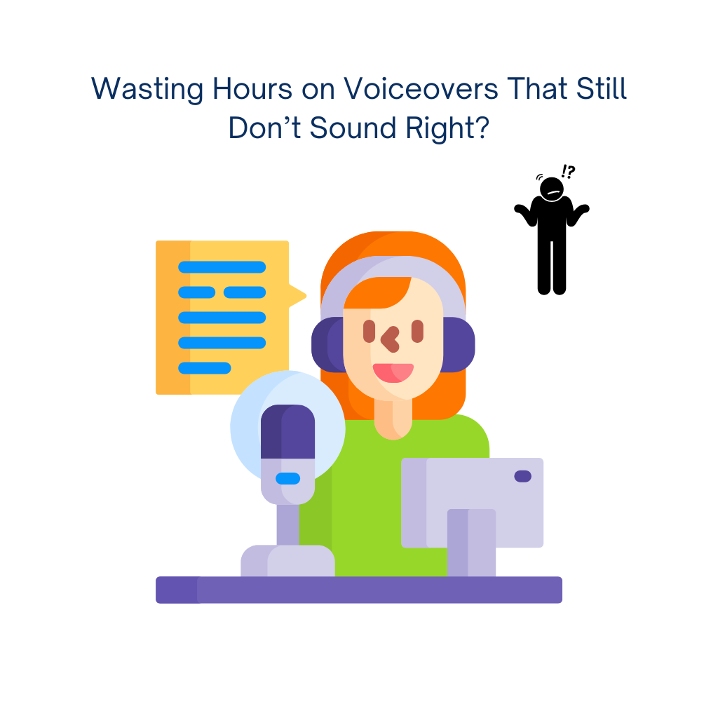 Wasting Hours on Voiceovers That Still Don’t Sound Right?