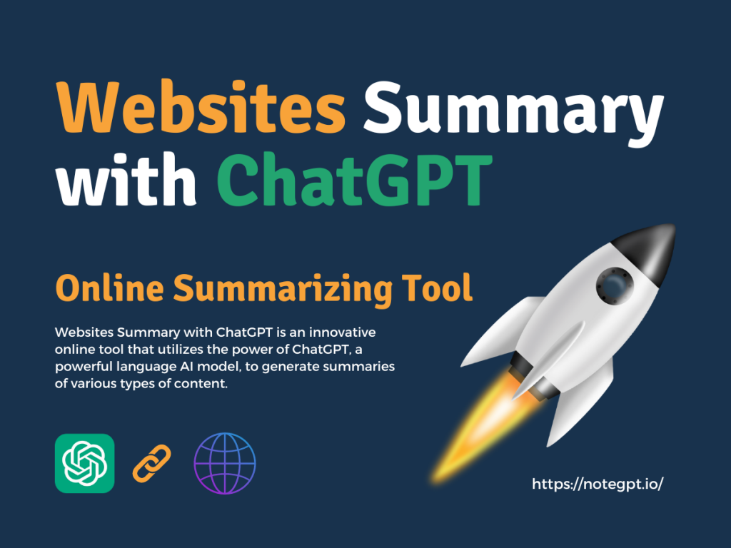 Website Summary with ChatGPT - Online Summarizing Tool
