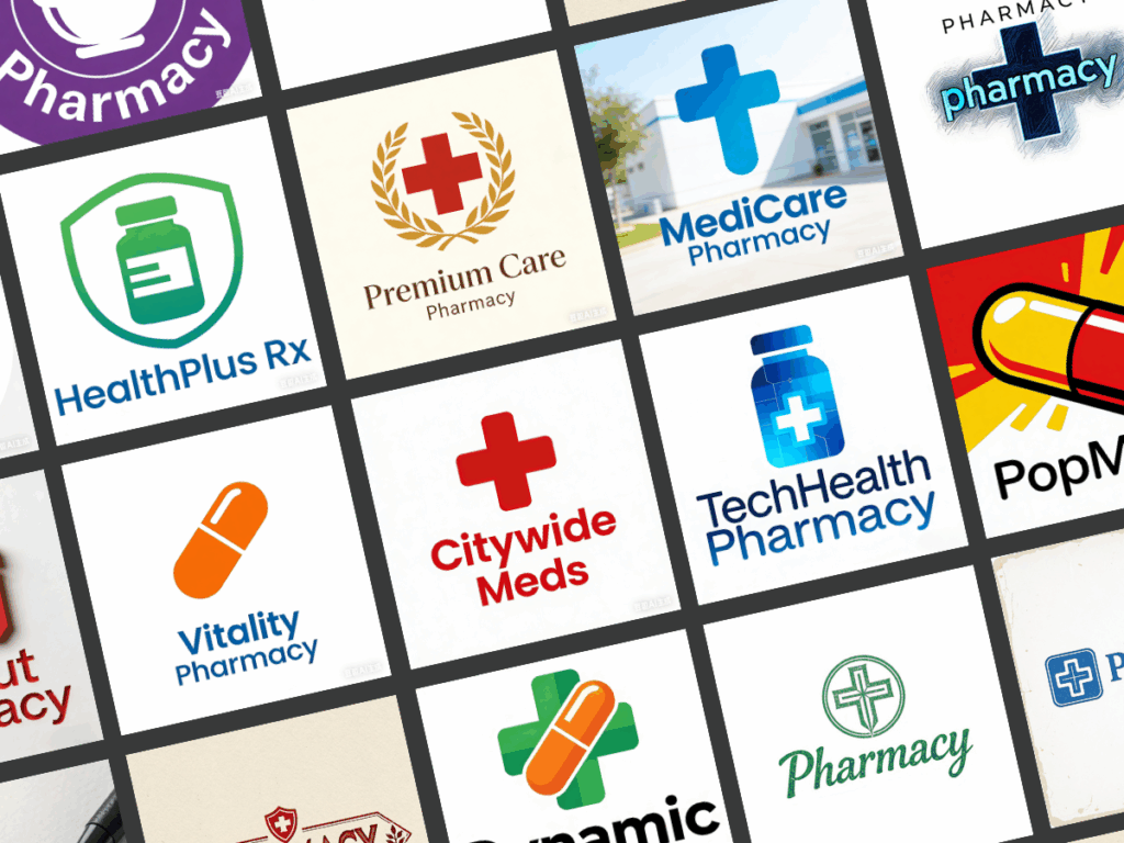 Different Styles of Pharmacy Logo Designs