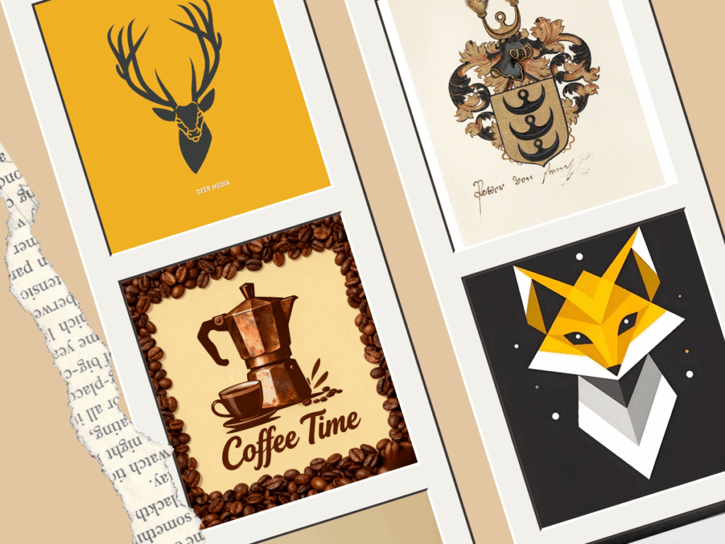 Examples of different graphic design styles