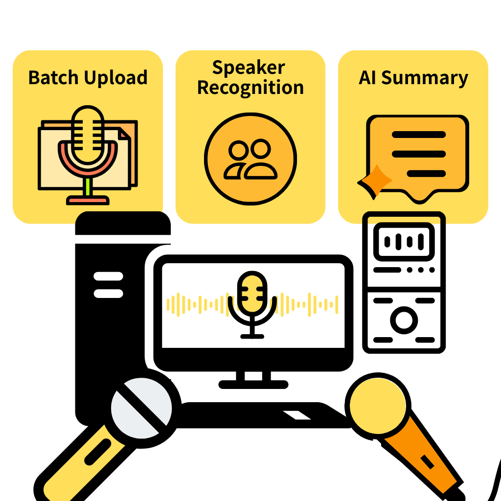 Transcribe Voice Memos to Text with AI-Online Free