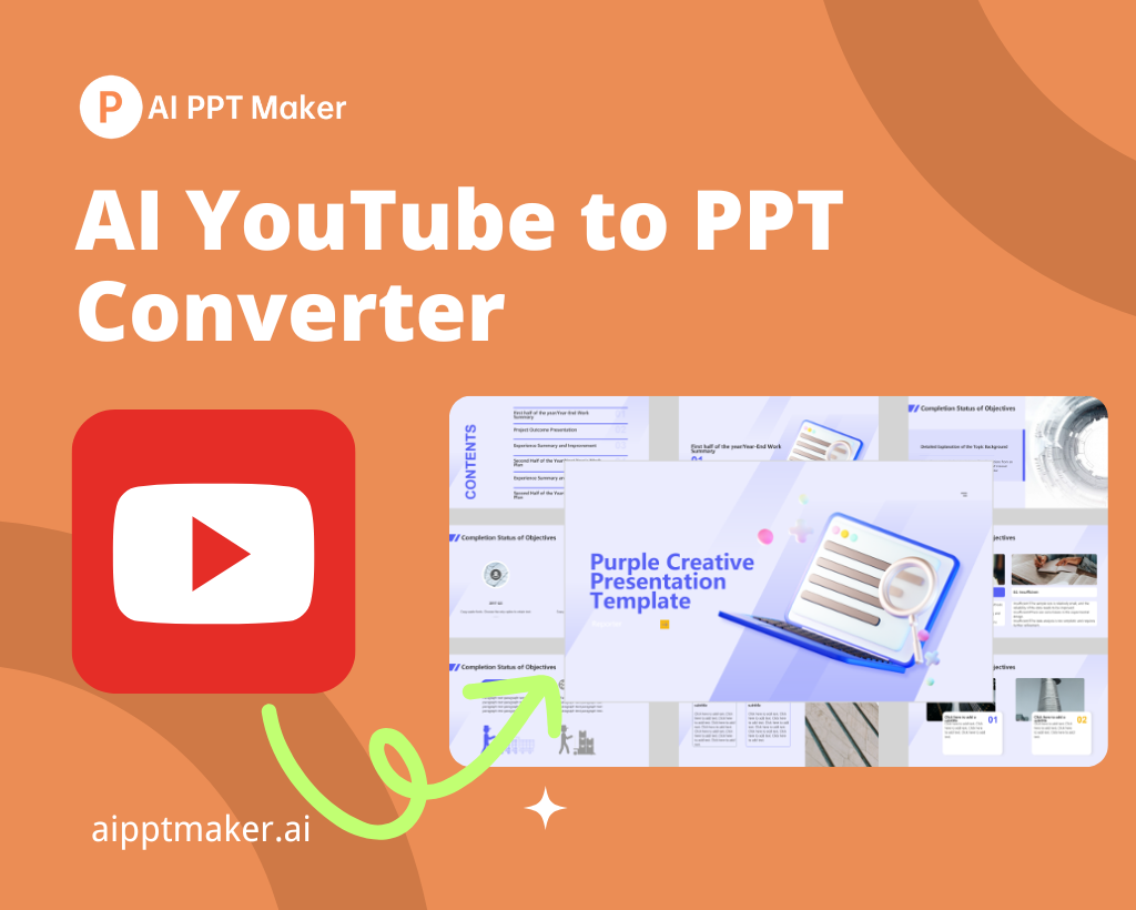 AI YouTube to PPT Converter - AI PPT Maker