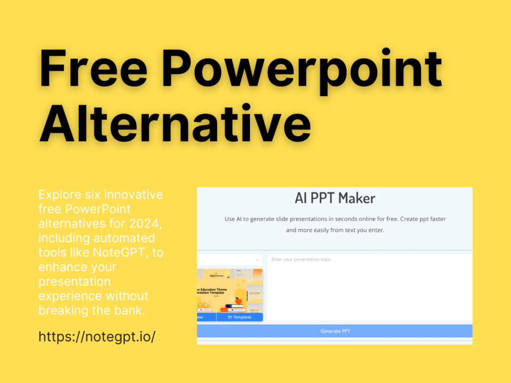 Free PowerPoint Alternatives