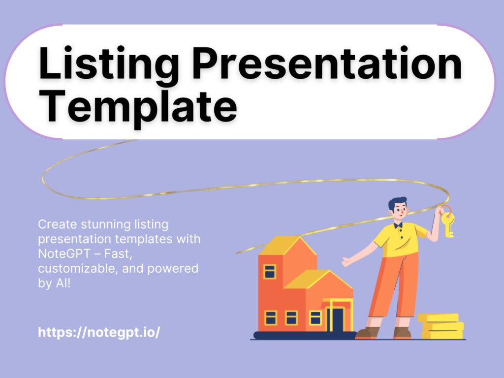 Listing Presentation Templates