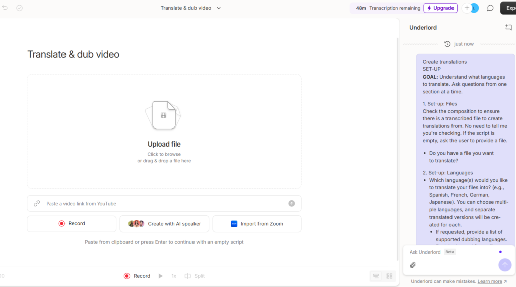 Descript – Simplifying Online Transcription with Ease