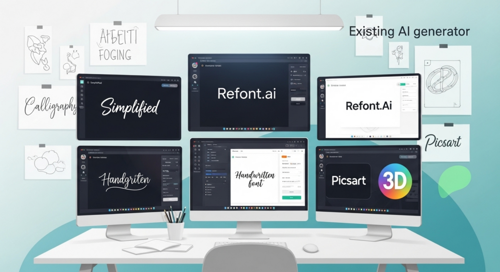 Existing AI Font Generator Tools