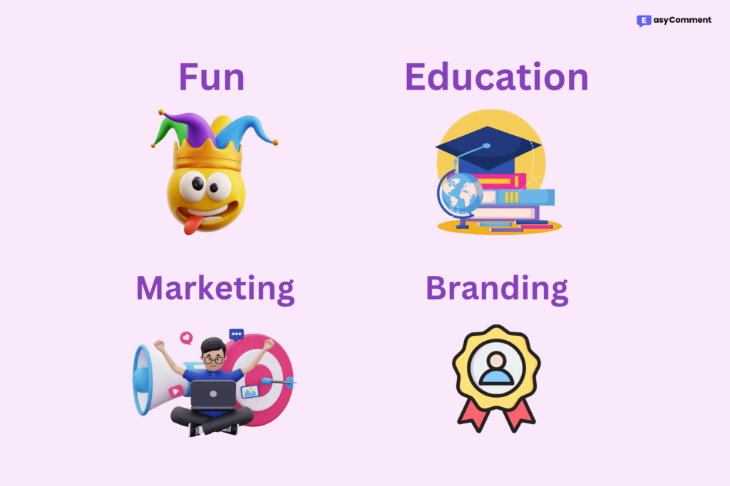 Different use cases for fake Instagram post generators