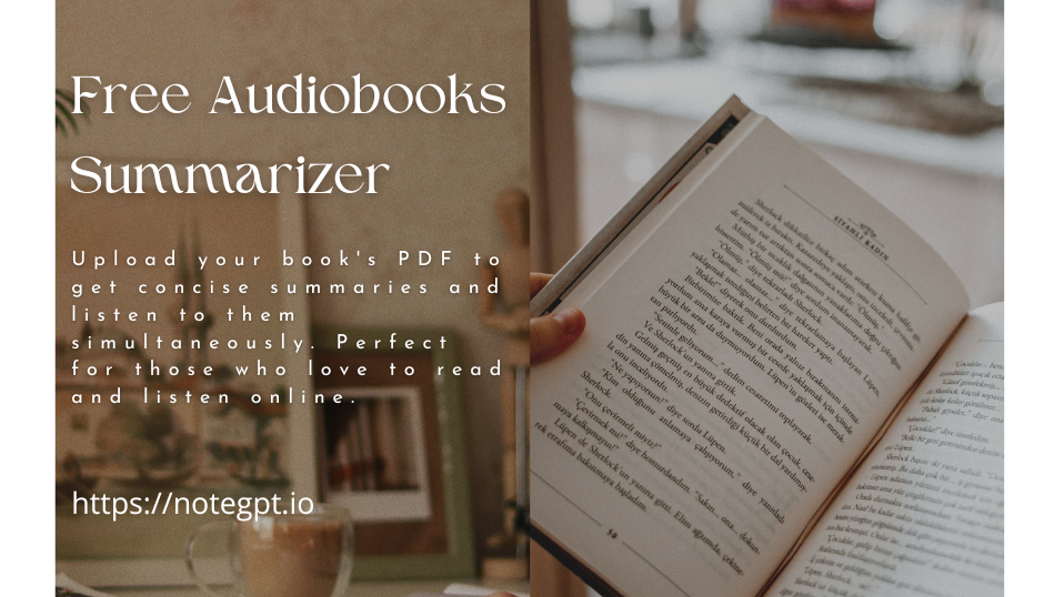 Free Audiobooks Summarizer - Summarize Audiobooks Eeaily