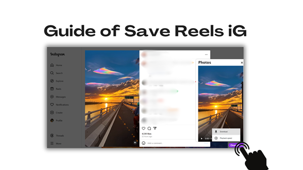 guide of save reels ig