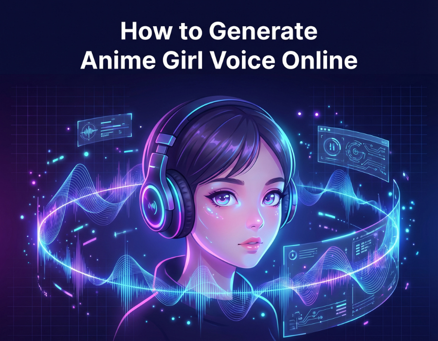 How to Generate Anime Girl Voice Online