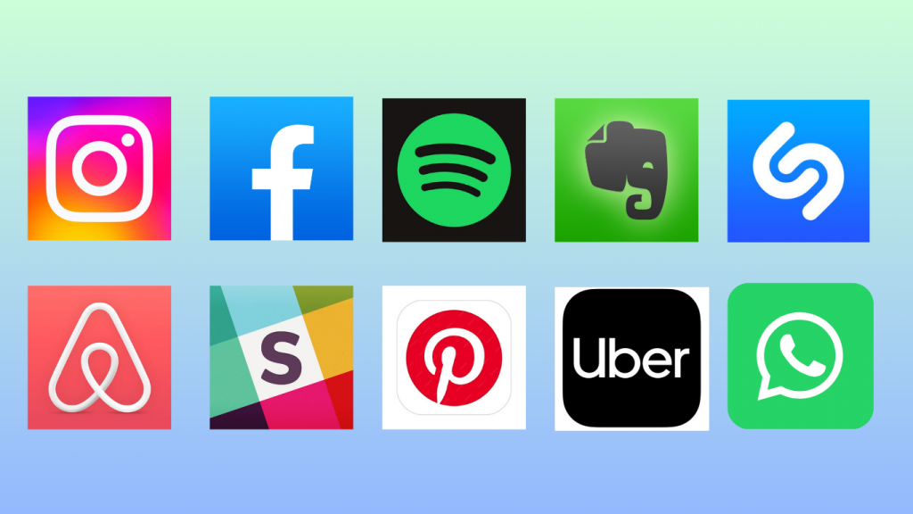 iphone app icons