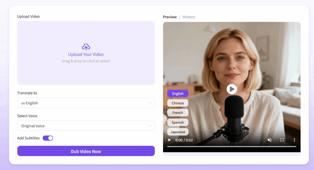 How to Localize a Video with AI？