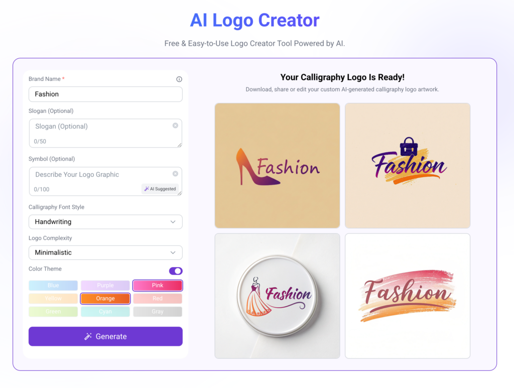 Fashion Logo guide