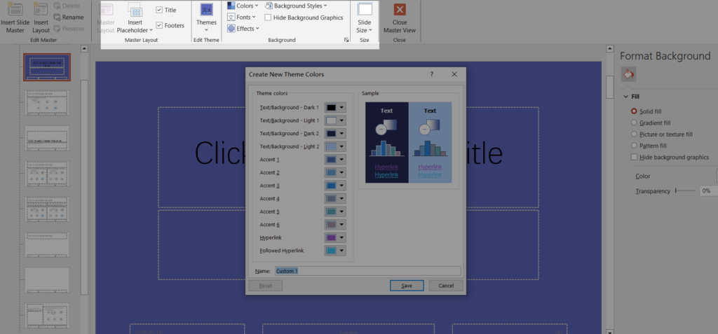 Step 3: Customize Your Master Slide