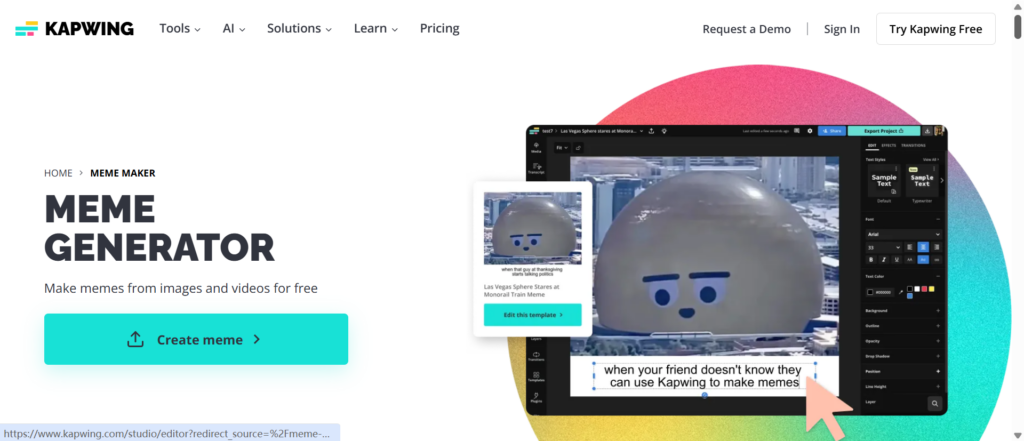 Kapwing – For Video + Meme Combo-MemeClip